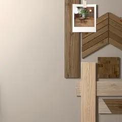 Schema posa gres effetto legno: diverse finiture e formati, un'ispirazione per pavimenti caldi e naturali.