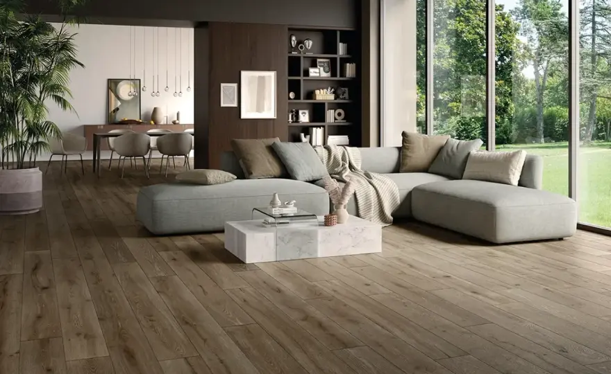 Gres effetto legno - Abbinamenti perfetti per la tua casa
