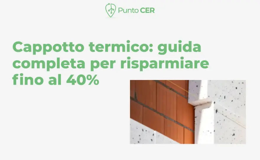 Cappotto termico - Guida completa per un lavoro ben fatto
