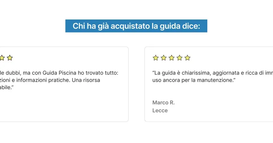 Manutenzione Piscina - La guida che ti fa risparmiare tempo e soldi