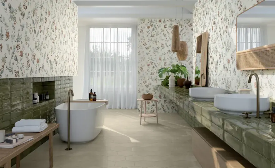 Piastrelle Bagno - Tendenze, Formati e Colori per un Design Attuale